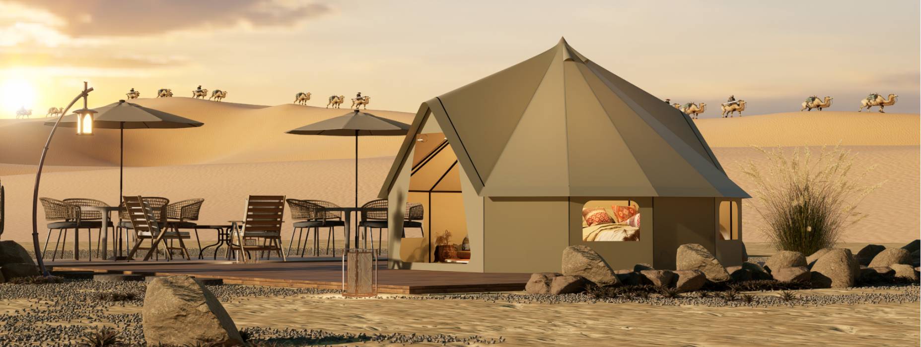 天元区露营酒店帐篷产品